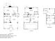 Detailed floor plan showcasing the layout of a multi-story home, including room dimensions and square footage at 873 Monroe Ne Cir, Atlanta, GA 30308