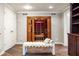 Basement featuring a sauna, carpet, and tile flooring at 225 Cotton Field Ct, Alpharetta, GA 30022