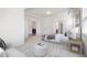 Comfortable bedroom with seating area and attached bath at 416 Blue Sky Cir, Acworth, GA 30102