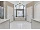 Luxurious bathroom with a soaking tub, tile flooring, lots of light, and storage space at 2311 October Nw Ct, Acworth, GA 30102
