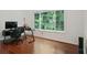 Bright home office with hardwood floors and a view of the woods at 1519 Dolcetto Nw Trce # 1, Kennesaw, GA 30152