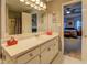 Bright bathroom featuring a white vanity and a walk-in shower at 293 Country Lake Dr, Mcdonough, GA 30252