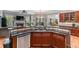Spacious kitchen with granite counters, stainless appliances and hardwood floors at 3137 Perimeter Cir, Buford, GA 30519
