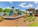 Enjoy the outdoors with this lovely playground for near gazebo and attractive landscaping at 3137 Perimeter Cir, Buford, GA 30519