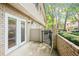 Patio space with privacy fence at 6940 Roswell Rd # 24E, Sandy Springs, GA 30328