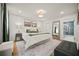 Cozy bedroom featuring hardwood floors, neutral paint, and ample natural light at 2433 Helmsdale Ne Dr, Atlanta, GA 30345