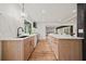 Modern kitchen with sleek cabinetry, marble countertops, and stainless steel appliances, creating a luxurious space at 2433 Helmsdale Ne Dr, Atlanta, GA 30345