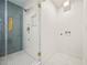 Glass shower with designer tile at 2433 Helmsdale Ne Dr, Atlanta, GA 30345