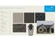 Exterior design selections include siding, trim, stone, door, shutters, and roof at 555 Southland Cir, Canton, GA 30115