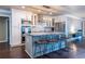 Modern kitchen with a large island, stainless steel appliances, and stylish pendant lighting at 1010 Eden Se Ave, Atlanta, GA 30316