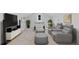 Finished attic with foosball table, TV and recliners perfect for entertaining at 1911 Commons Cir, Brookhaven, GA 30341