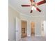 Bedroom with a view into a walk-in closet and bathroom at 2141 Abby Ne Ln, Atlanta, GA 30345