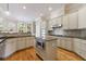 Spacious kitchen with stainless steel appliances, granite countertops and center island at 2141 Abby Ne Ln, Atlanta, GA 30345