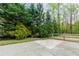 A well-maintained fenced-in yard with a concrete patio providing privacy and plenty of space at 4270 Parnell Rd, Marietta, GA 30062