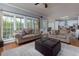 Bright and airy living room with hardwood floors and two comfortable sofas at 4270 Parnell Rd, Marietta, GA 30062