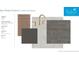 Primary bathroom selections featuring Maddox Almond cabinets, Quartz Magnet countertops and Shaw Stonacrest floor tile at 559 Southland Cir, Canton, GA 30115