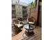 Balcony with outdoor seating and surrounding buildings at 611 Parkside Village Nw Way, Marietta, GA 30060