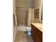 Functional bathroom with a shower-tub combo and a vanity offers a refreshing space at 611 Parkside Village Nw Way, Marietta, GA 30060