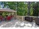 Back deck with gazebo, grill and Blackstone griddle at 131 Helmswood Sw Cir, Marietta, GA 30064