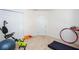 Home gym featuring a treadmill and stationary bike and work out equipment at 131 Helmswood Sw Cir, Marietta, GA 30064