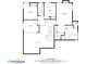 Detailed second floor plan showcasing the layout of bedrooms, bathrooms, closets and stairs at 890 Muirfield Rdg, Marietta, GA 30068