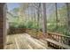 Spacious wooden deck overlooks lush backyard at 2962 Moorings Pkwy, Snellville, GA 30039