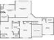 Second floor layout featuring a primary bedroom, additional bedrooms, bathrooms, and closet spaces for Gathering living at 7020 Weybridge Dr, Cumming, GA 30040