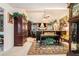 Cozy living room with vaulted ceilings, elegant decor, and an open layout filled with charm at 1935 Knight Cir, Loganville, GA 30052