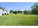 Lush green backyard featuring a vast lawn area and mature trees for privacy at 362 Mcgiboney Rd, Covington, GA 30016