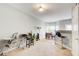 Bright dining area featuring a bar counter, a nearby desk, and an open layout at 2758 Snapfinger Mnr, Decatur, GA 30035