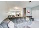 Comfortable living room featuring neutral walls, an open layout, and a glimpse of the dining area at 2758 Snapfinger Mnr, Decatur, GA 30035