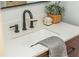 Modern bathroom vanity and sink at 2109 Defoors Ferry Nw Rd # D, Atlanta, GA 30318