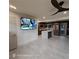 Open-concept kitchen with stainless steel appliances, an island, and view to the backyard at 3572 Adkins Nw Rd, Atlanta, GA 30331