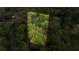 Aerial view shows the boundary lines of a densely wooded, private lot at 5251 Powers Ferry Rd, Atlanta, GA 30327