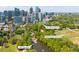 Aerial view showcases proximity to Piedmont Park and Lake Clara Meer at 244 13Th Ne St # 310, Atlanta, GA 30309