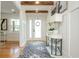 Stylish entryway boasting hardwood floors and trendy decor at 3365 Ardley Sw Rd, Atlanta, GA 30311