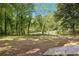 Beautiful backyard with lush trees, providing a private and serene outdoor space at 4301 Hidden Valley Rd, Decatur, GA 30035