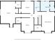 Upstairs floor plan shows bedrooms, bathrooms, and walk in closets at 4327 Saint Michaels Dr, Lilburn, GA 30047