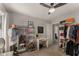 Bright closet space with racks, shelves and dressing area at 503 Duke Dr, Marietta, GA 30066