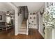 Inviting foyer with hardwood floors, staircase, and decorative accents creating a warm welcome at 503 Duke Dr, Marietta, GA 30066
