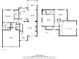 Detailed floor plan showcasing room dimensions and layout of both floors at 5013 Centennial Commons Nw Dr, Acworth, GA 30102