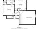 This floor plan shows the layout of the second floor, including the bedrooms and bathrooms at 5013 Centennial Commons Nw Dr, Acworth, GA 30102