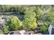 Expansive backyard featuring mature trees, a small outbuilding, and lush greenery at 60 Bartlett Way, Dallas, GA 30157