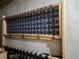 DIY storage rack for organization in a basement at 60 Bartlett Way, Dallas, GA 30157