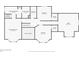 Second floor plan featuring primary bedroom, bathroom, closet, and office at 60 Bartlett Way, Dallas, GA 30157