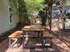 Backyard patio with seating and dining space, perfect for outdoor entertaining at 60 Bartlett Way, Dallas, GA 30157