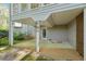 Covered patio featuring a porch swing and ceiling, and an entrance to the home at 770 Raleigh Sw Ct, Marietta, GA 30064