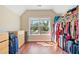Large closet with built-in storage and natural light, perfect for organization at 2564 Walden Estates Dr, Marietta, GA 30062