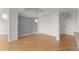 Bright and spacious living area features hardwood floors and recessed lighting at 3475 Oak Valley Road Ne # 870, Atlanta, GA 30326