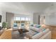 Bright living room featuring hardwood floors, large windows, and elegant furniture at 3475 Oak Valley Road Ne # 870, Atlanta, GA 30326
